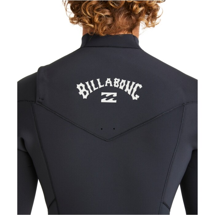 2024 Billabong Mens Absolute Natural 4/3mm Chest Zip Wetsuit ABYW100258 - Black